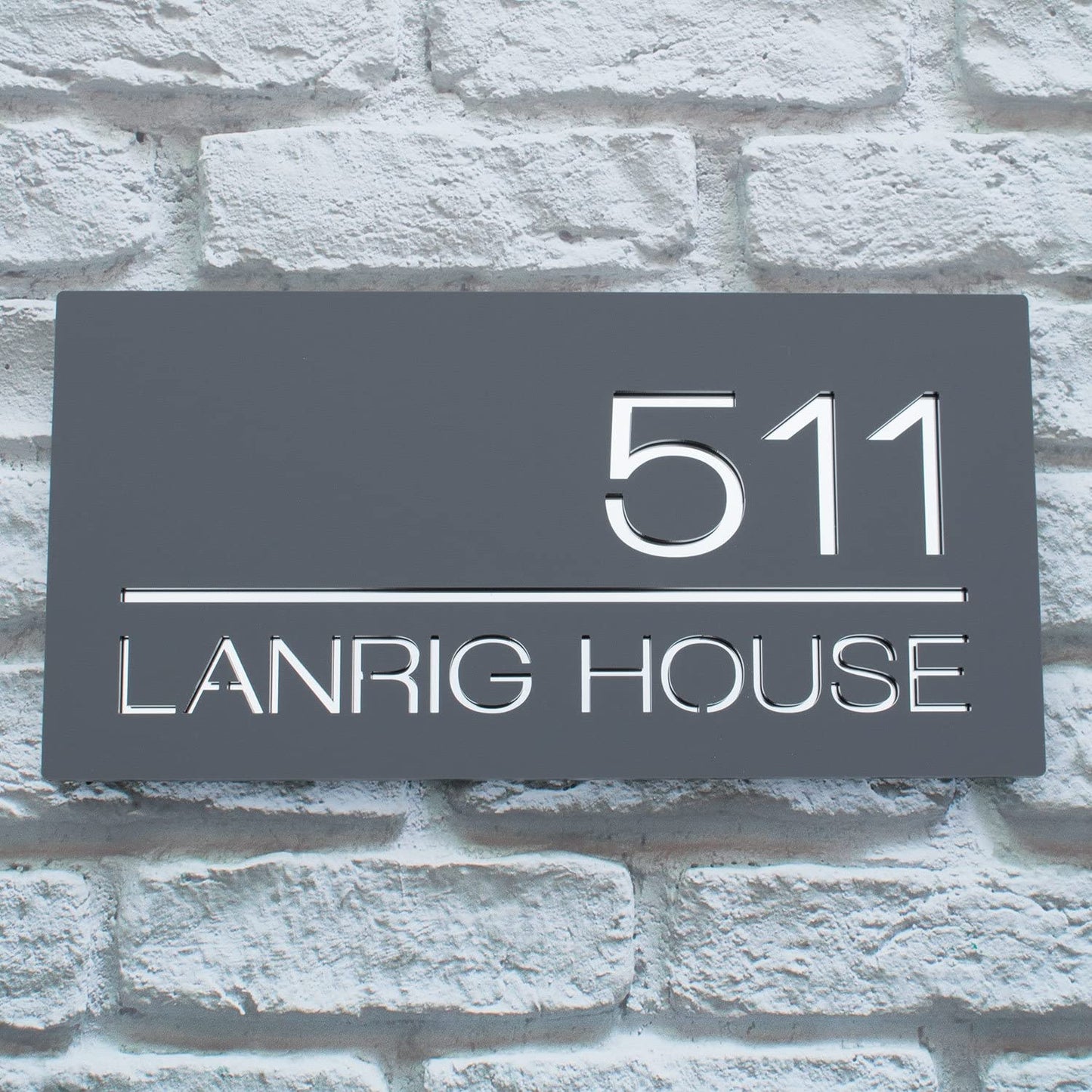 MustHome | Name Plate For Home, Office & Outdoor Entrance | 15X30 cm