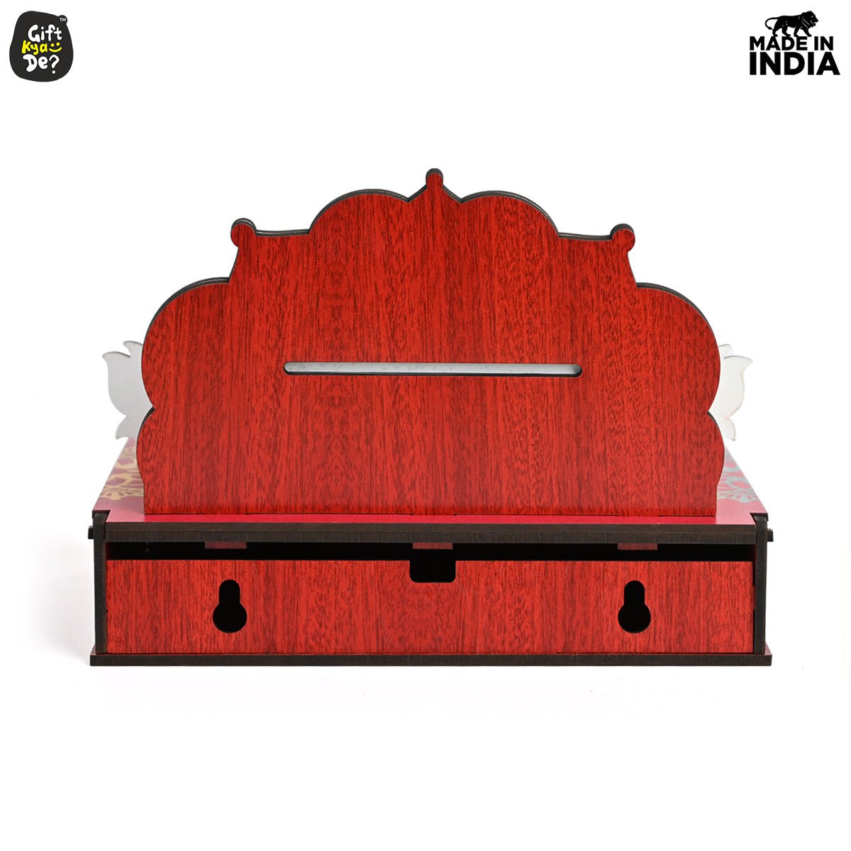 Portable Wooden Mini Mandir | Festival Gifts | House Warming Gift | Diwali Gifts