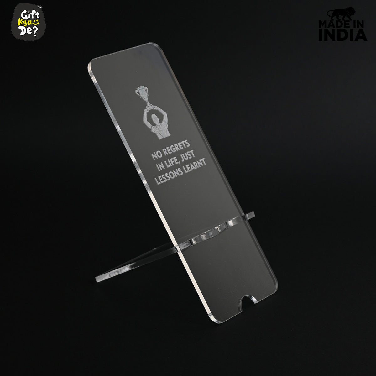 Portable Mobile Stand With Charging Slot | Mobile Accessories | Desk Decor
