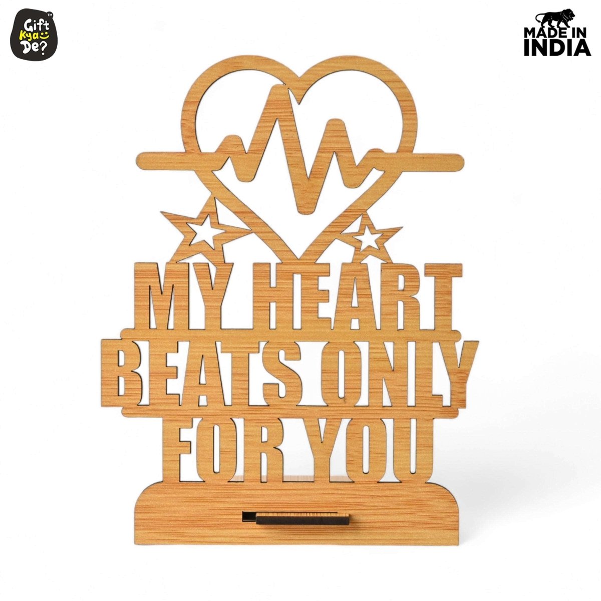 Couple Table Top With Love Quotes | Valentine Gift | Anniversary Gift | Love Message For Couple
