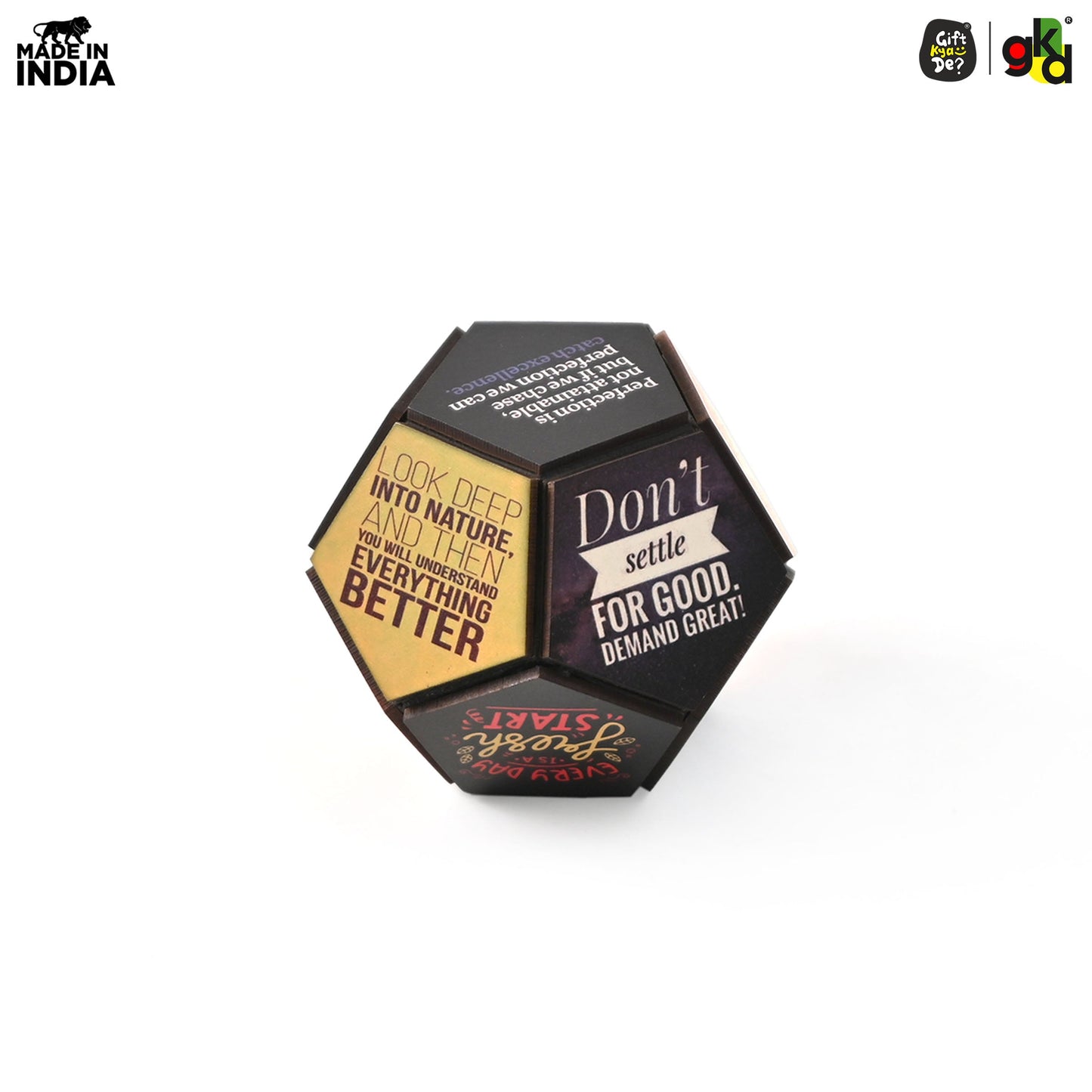 Wooden Paperweight – Choose from 8 Unique Designs – Premium Quality Desk Accessory – Stylish & Functional Wooden Paperweights
