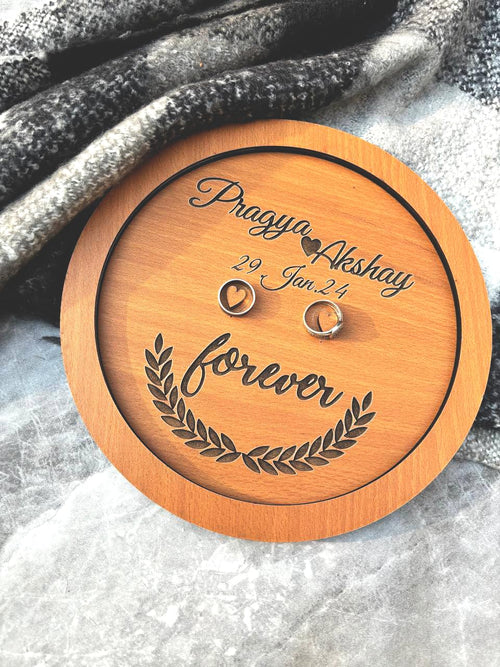 MustHome Engagement Ring tray ring holder platter | 30 x 20