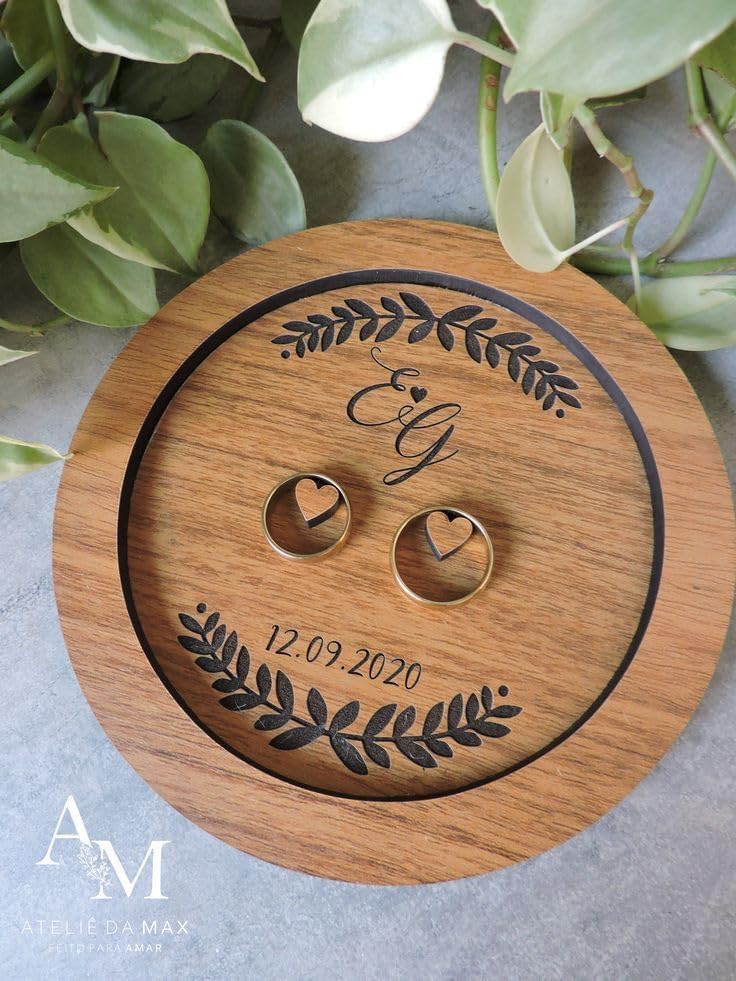 MustHome Engagement Ring tray ring holder platter | 30 x 20