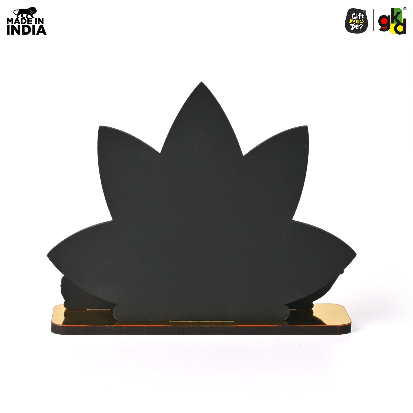 Saraswati Maa Wooden Table Top | Desk Decor for Wisdom & Knowledge | Gift for Students & Professionals
