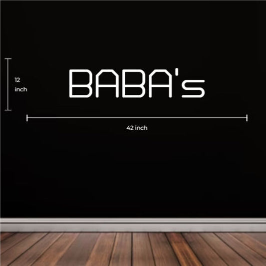 Custom FloRo Neon Sign
