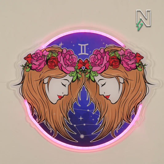 Gemini Neon Sign