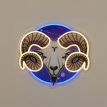 Aries Neon Sign