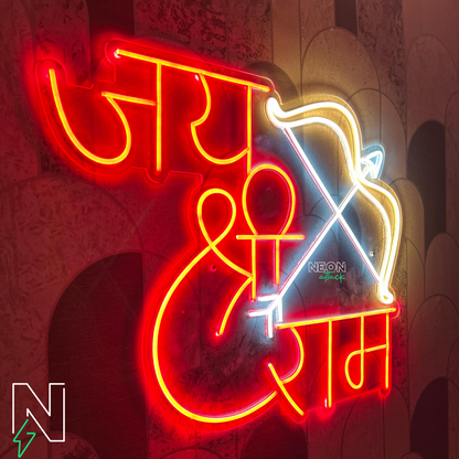 Jai Shree Ram Neon Sign