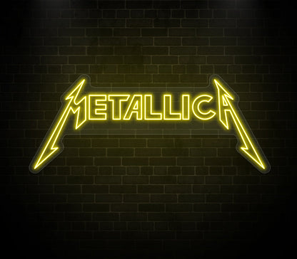 Metallica Neon Sign