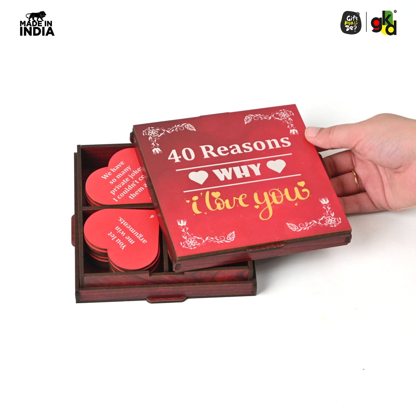 Surprise Love Box - 40 Reasons Why I Love You | Valentine's Day Gift