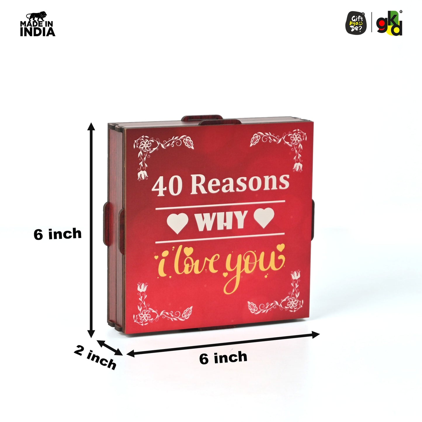 Surprise Love Box - 40 Reasons Why I Love You | Valentine's Day Gift