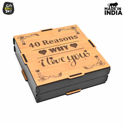 Surprise Love Box - 40 Reasons Why I Love You | Valentine's Day Gift