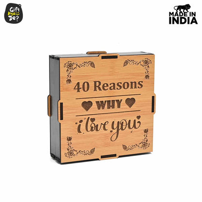 Surprise Love Box - 40 Reasons Why I Love You | Valentine's Day Gift
