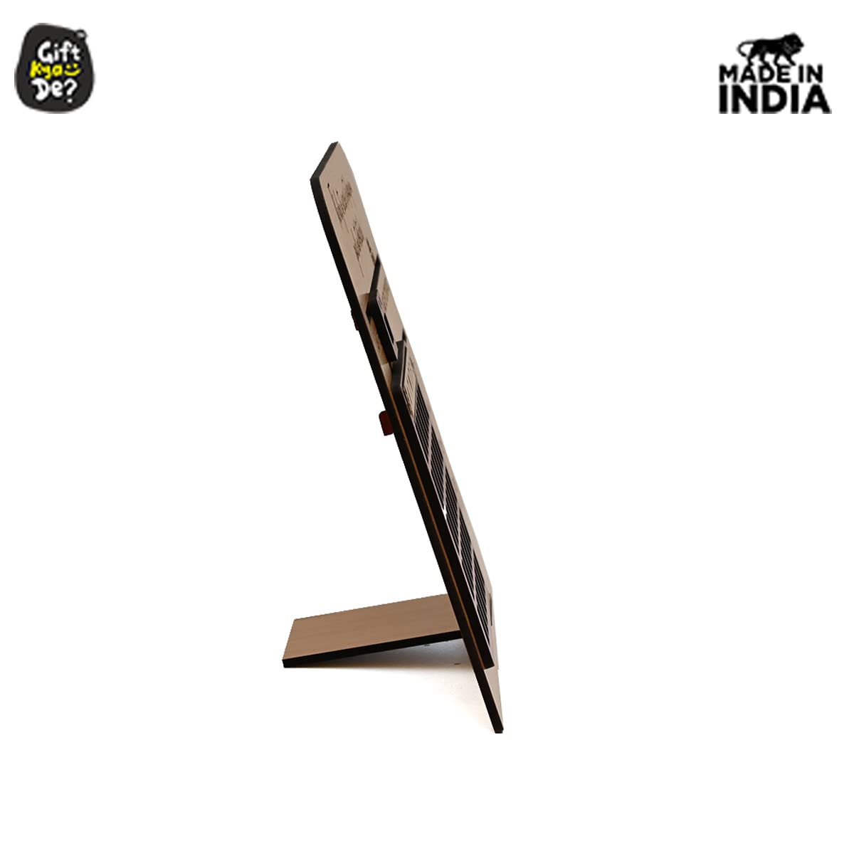 Wooden Lifetime Motivational Quote Desk Calendar | Table Calendar For Office & Home | Eco Friendly
