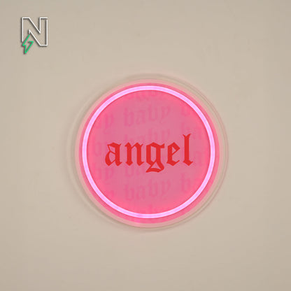 Angel Neon Sign