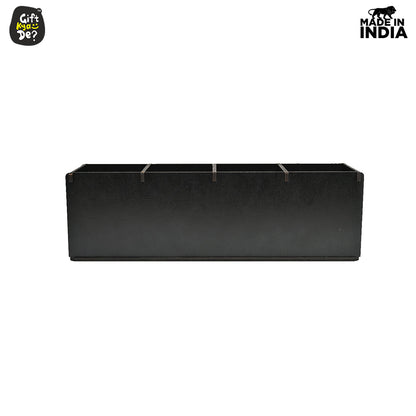 Motivational Desk Organizer | 4 Compartments | Desk Accessories