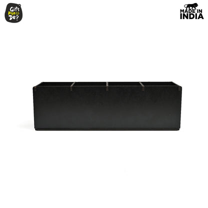 Motivational Desk Organizer | 4 Compartments | Desk Accessories
