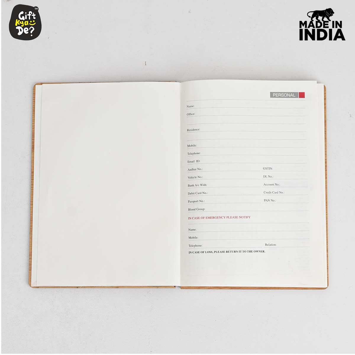 Diary Notebook | Motivational Quotes On Diary Front | Corporate Gifts (100 quality pages 8x6inch)