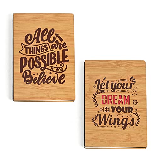 Diary Notebook | Motivational Quotes On Diary Front | Corporate Gifts (100 quality pages 8x6inch)