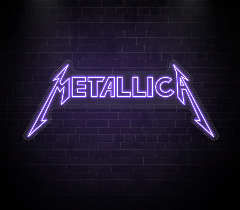 Metallica Neon Sign