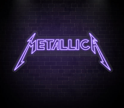 Metallica Neon Sign