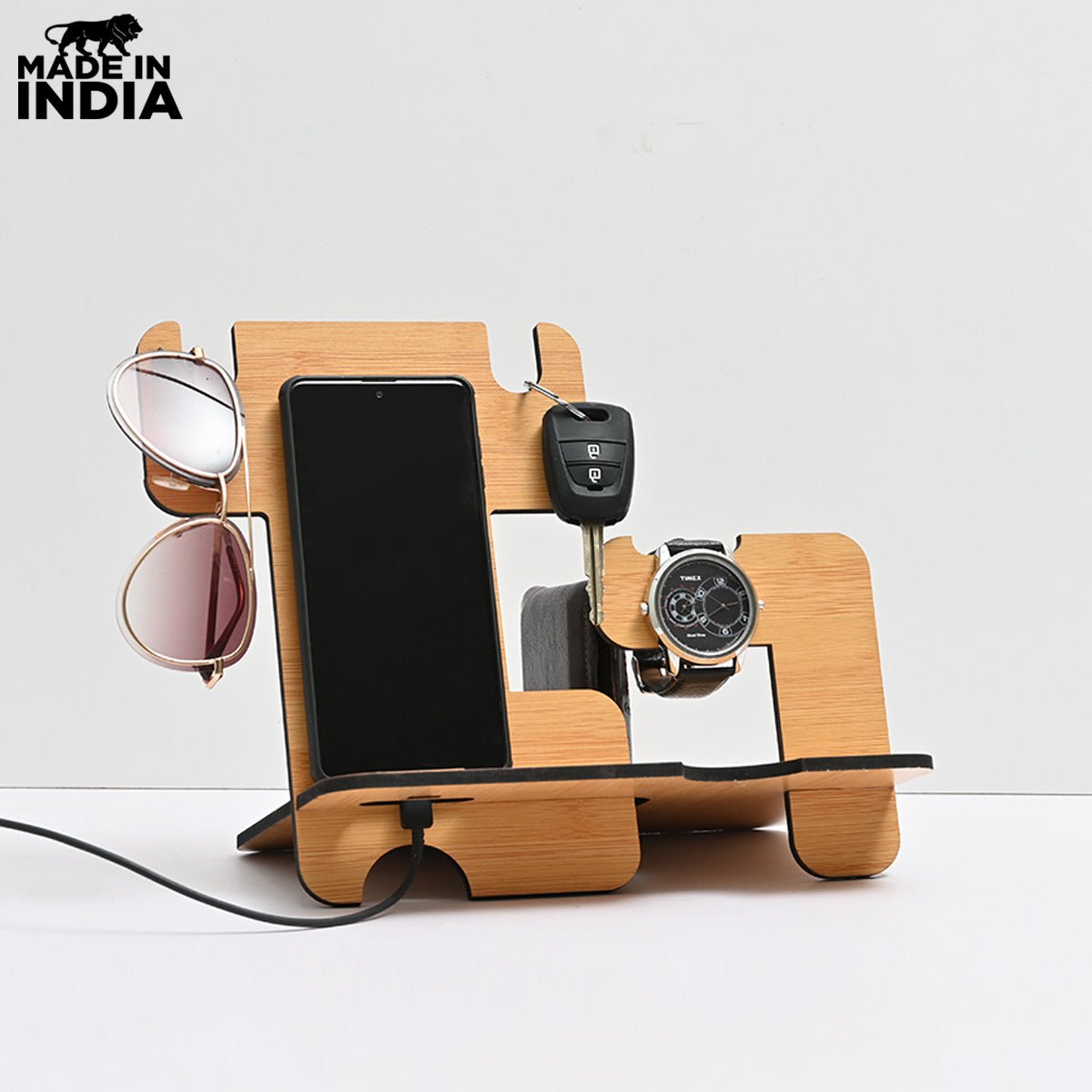 5 in 1 Personal Organizer with Mobile Stand | Best Gift for Him/Men/Boys