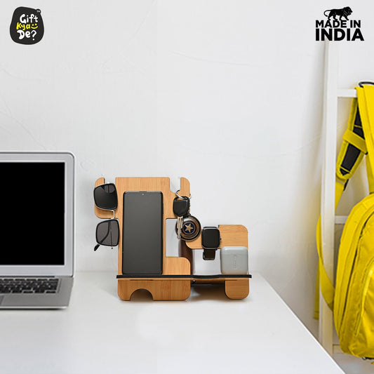 5 in 1 Personal Organizer with Mobile Stand | Best Gift for Him/Men/Boys