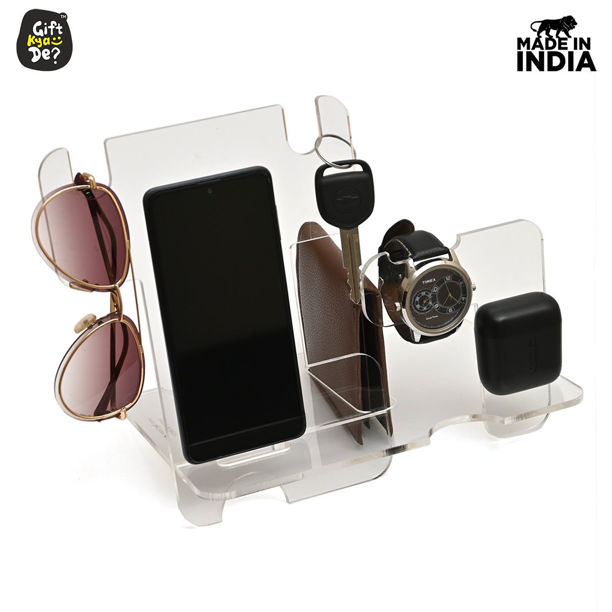 5 in 1 Personal Organizer with Mobile Stand | Best Gift for Him/Men/Boys