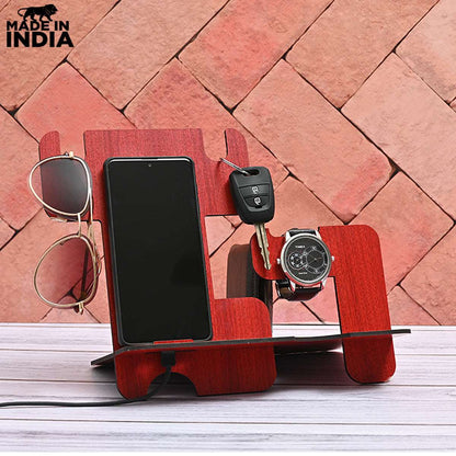 5 in 1 Personal Organizer with Mobile Stand | Best Gift for Him/Men/Boys