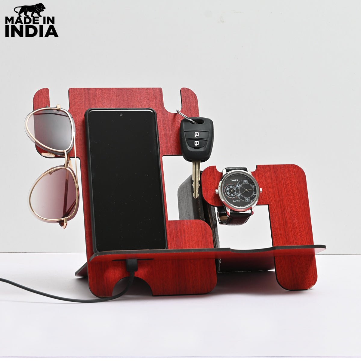 5 in 1 Personal Organizer with Mobile Stand | Best Gift for Him/Men/Boys