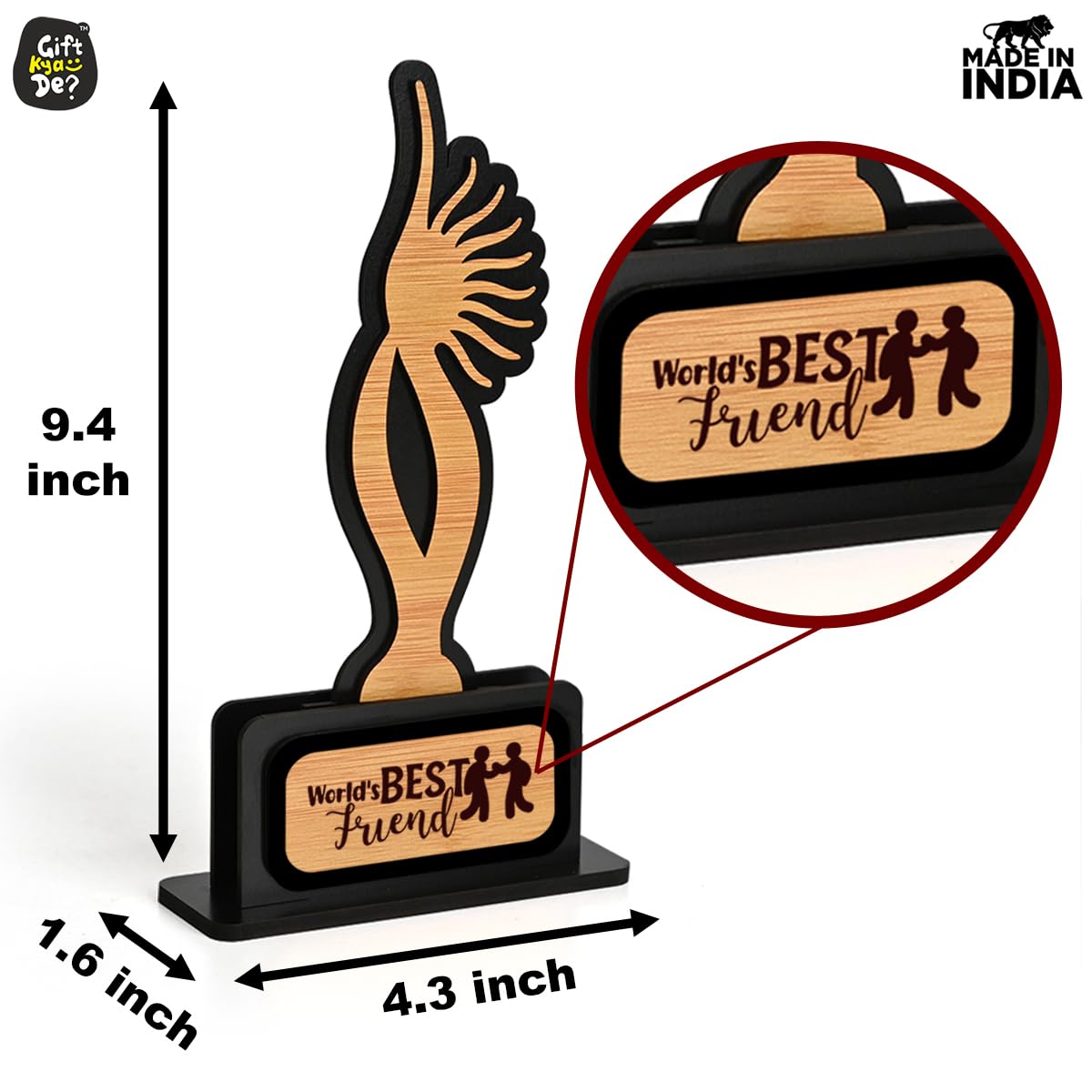 Friendship Day Best Friend Showpiece | Friendship Day Gift for Best Friends | Birthday Gift for Friend