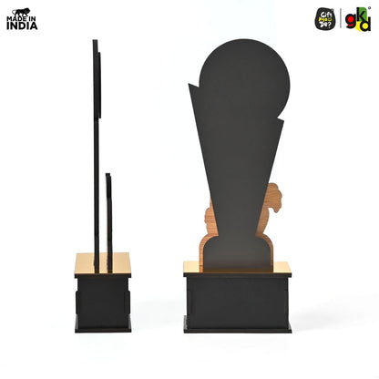 Wooden Cricket Trophy for Winners – Women’s & Men’s Cricket Cup Award | Sports Tournament Memento for Champions & Players