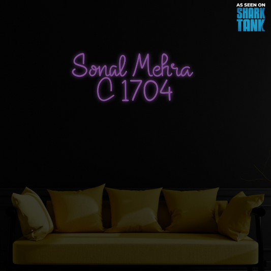 Customise Neon Sign