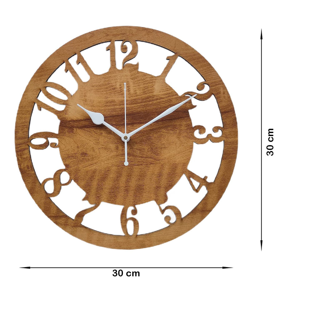 Stylish Wooden Wall Clock