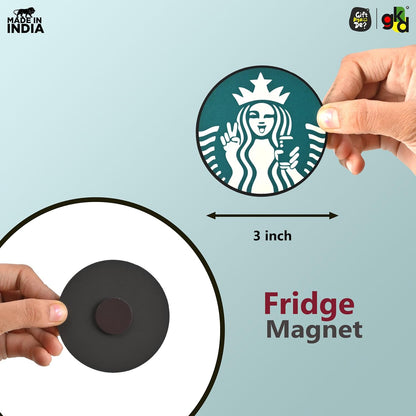 Wooden Fridge Magnets – Set of Unique & Customizable Designs