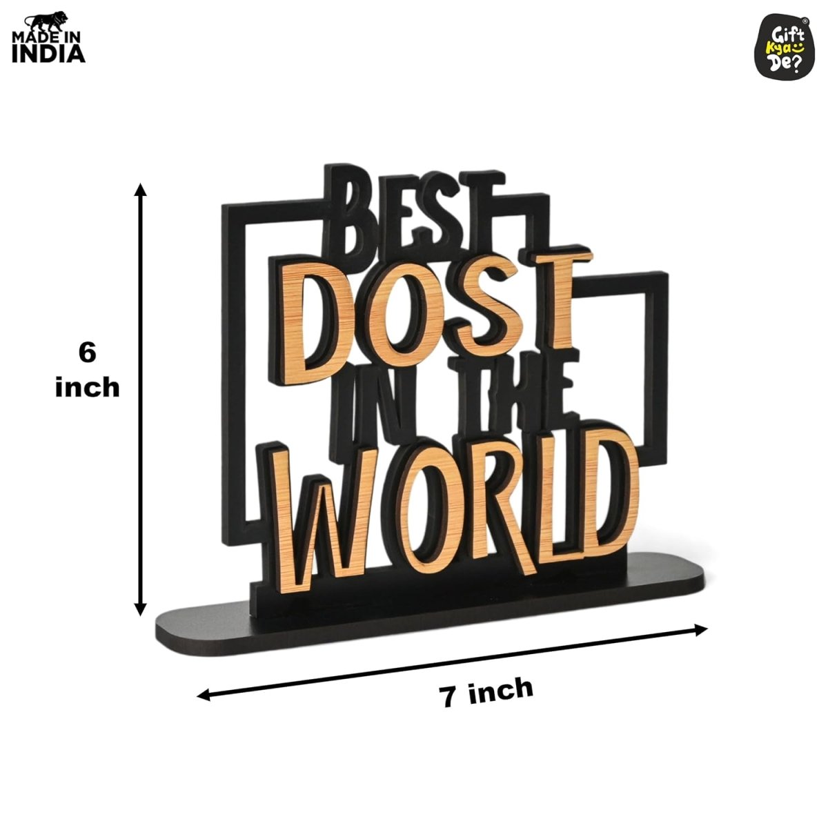 Friendship Day Best Friend Showpiece | Friendship Day Gift for Best Friends | Birthday Gift for Friend