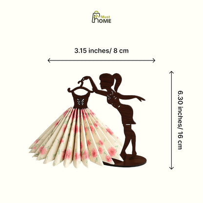 MustHome Tissue Paper Holder Napkin Organizer Napkin Dress Freestanding |