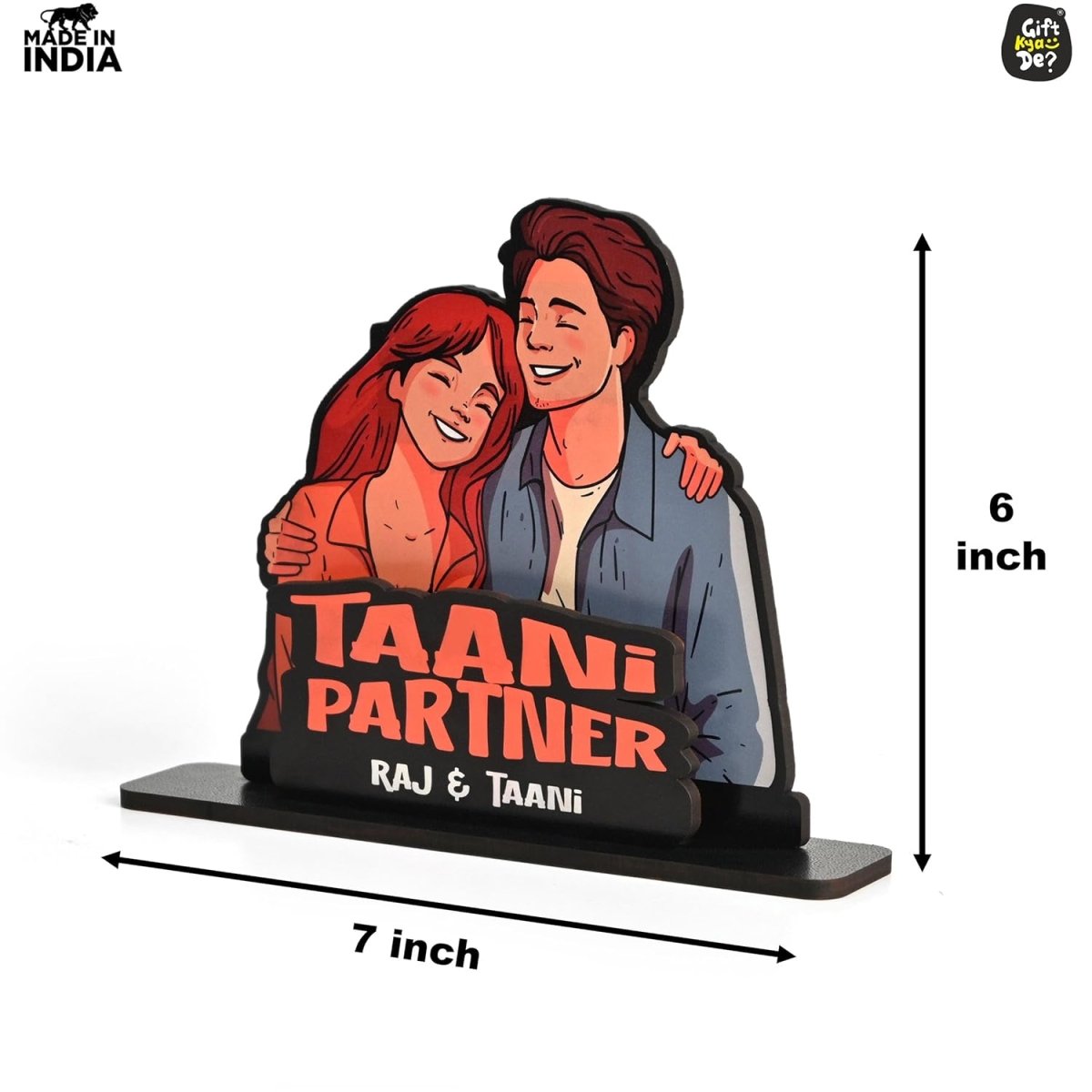 Personalized Friendship Day Showpiece | Gift for Best Friends, Birthday Gift for Friend