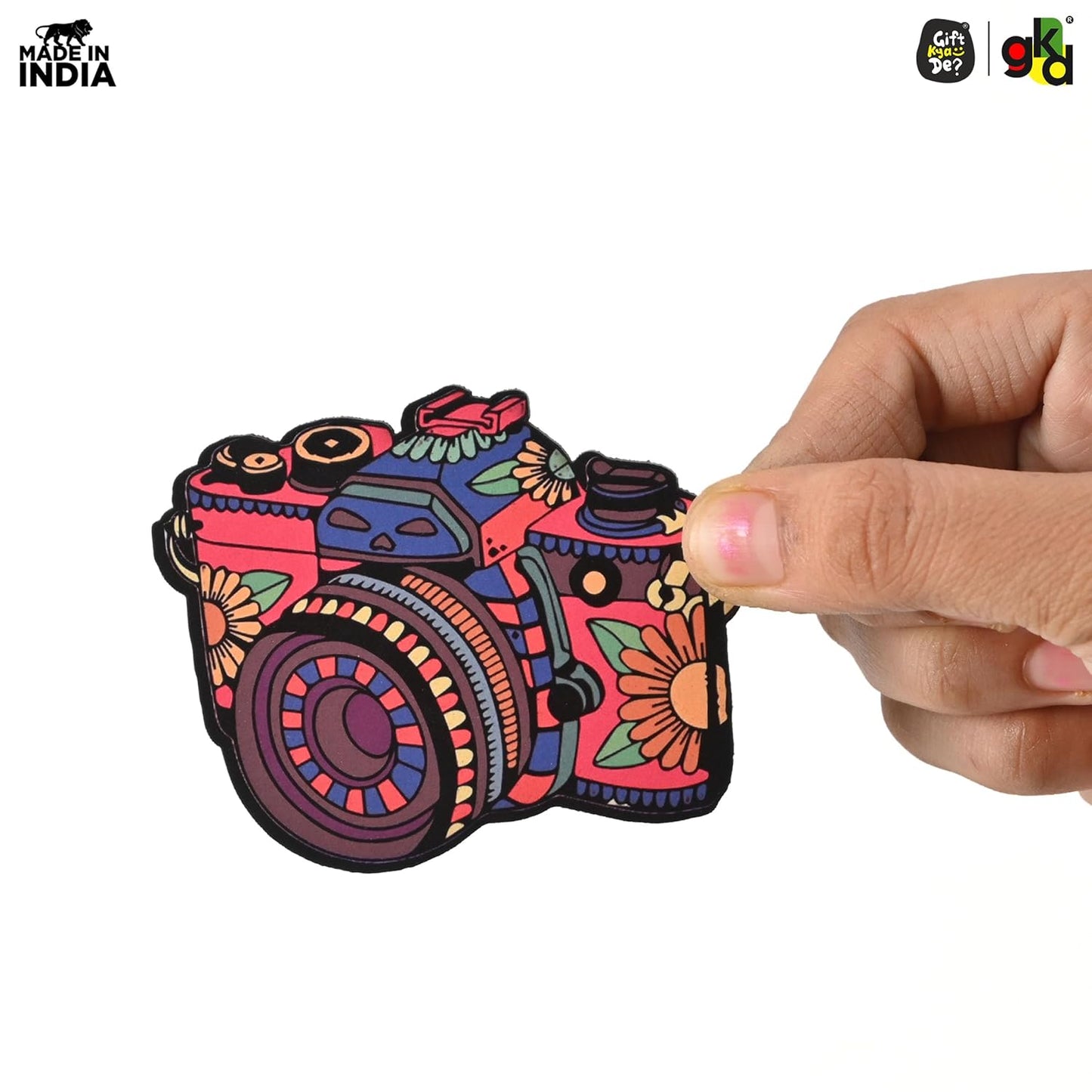Wooden Fridge Magnets – Set of Unique & Customizable Designs