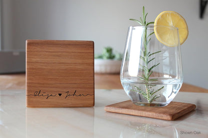 MustHome | Customized/Personalised Coasters  Set of 4