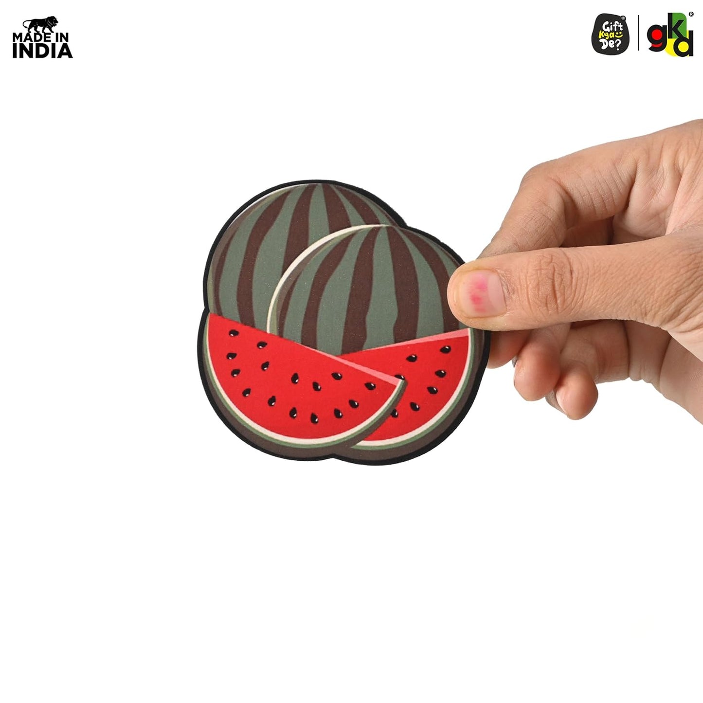 Wooden Fridge Magnets – Set of Unique & Customizable Designs