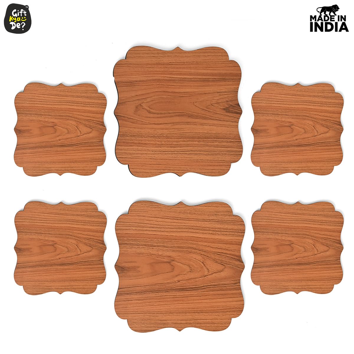 Kitchen Coasters for Hot Utensils & Anti Slip Coaster Set for Big Hot Pots, Pans, Casserole & Bowl