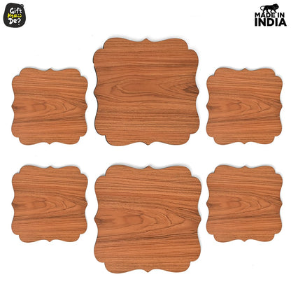 Kitchen Coasters for Hot Utensils & Anti Slip Coaster Set for Big Hot Pots, Pans, Casserole & Bowl