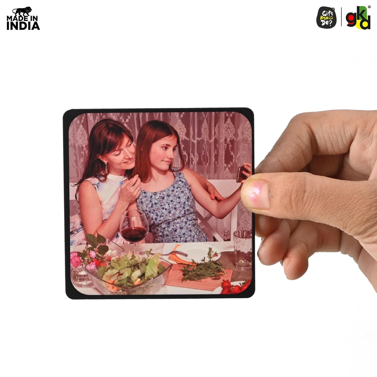 Wooden Fridge Magnets – Set of Unique & Customizable Designs