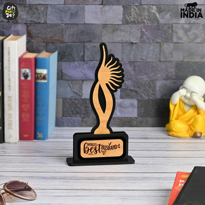 Memento Awards and Trophy for All, Easy Print & Sticker Paste Your Matter, Eco Friendly Gifts