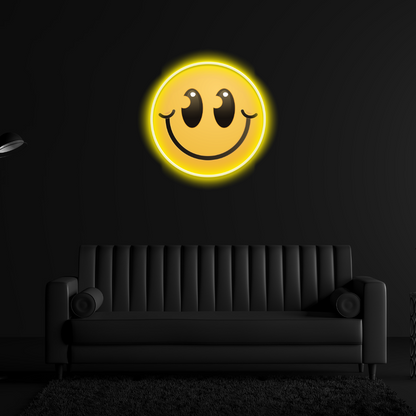 Free Smiley Neon Sign Worth ₹4,000/-