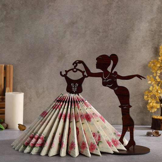 MustHome Tissue Paper Holder Napkin Organizer Napkin Dress Freestanding |