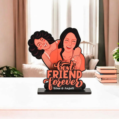 Personalized Friendship Day Showpiece | Gift for Best Friends, Birthday Gift for Friend