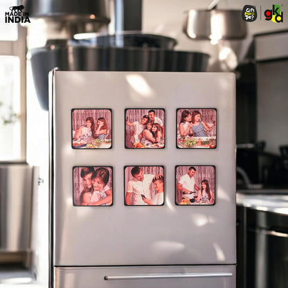 Wooden Fridge Magnets – Set of Unique & Customizable Designs