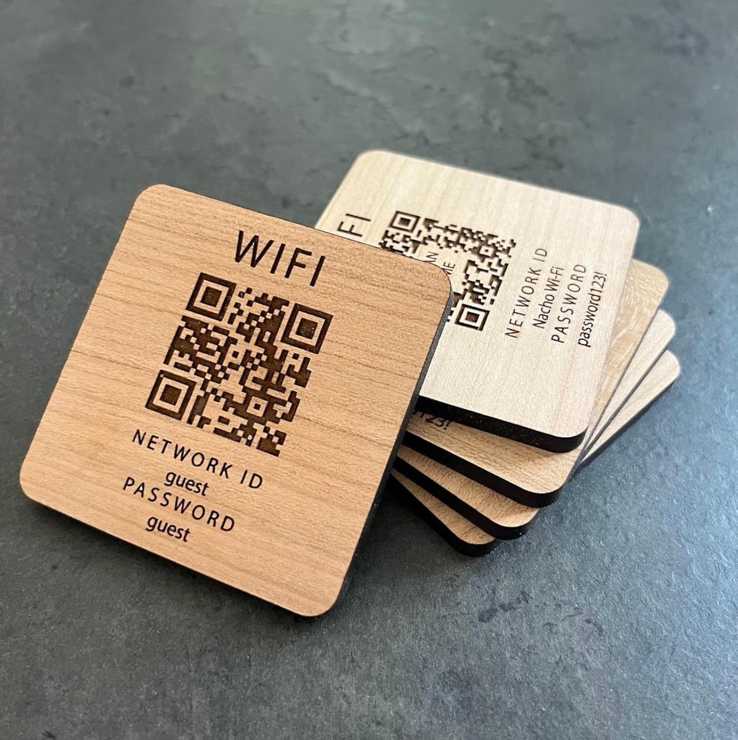 MustHome | Customized/Personalised Coasters  Set of 4